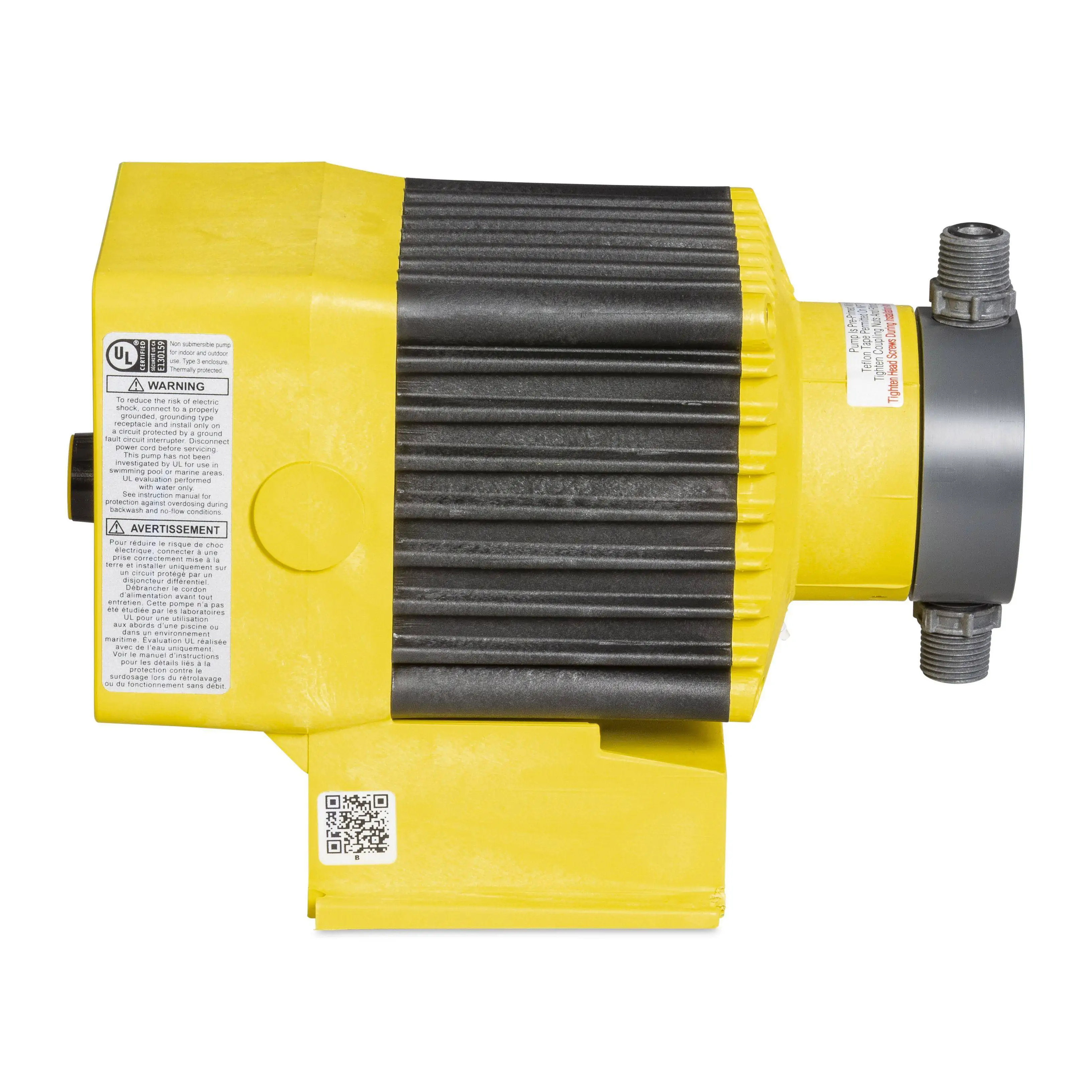 4-20mA Control PVC LMI Metering Pump C931-26S 8 GPH 60 psi 